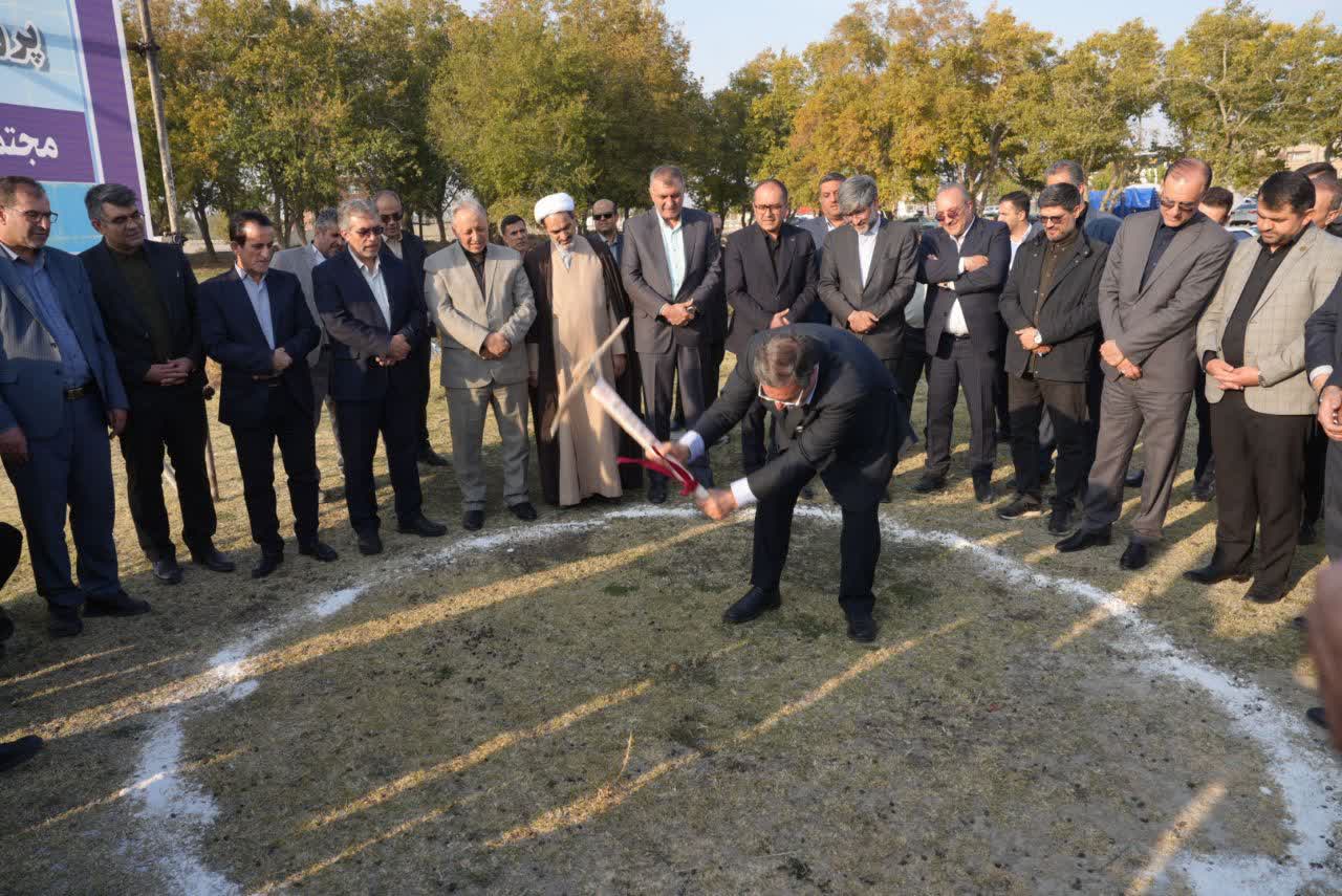 برگزاری آیین کلنگ زنی پروژه مجتمع قضایی ارومیه + تصاویر