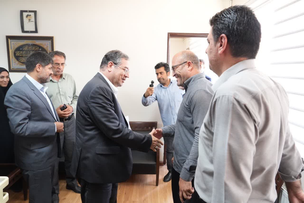 دیدار استاندار آذربایجانغربی با مدیر و کارکنان دفتر امور روستایی استانداری + تصاویر