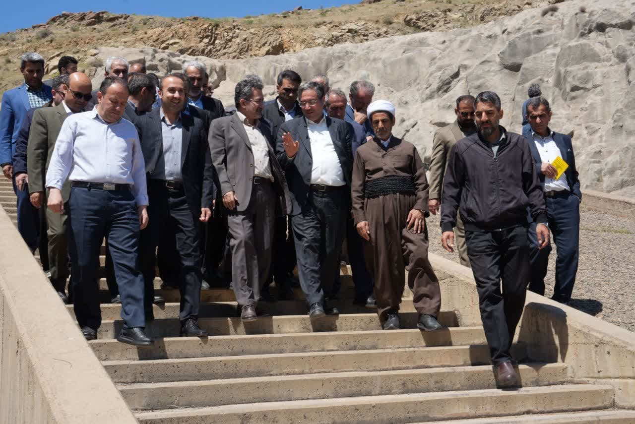 آلبوم تصویری / بازدید استاندار آذربایجان غربی از سد شهید کاظمی بوکان