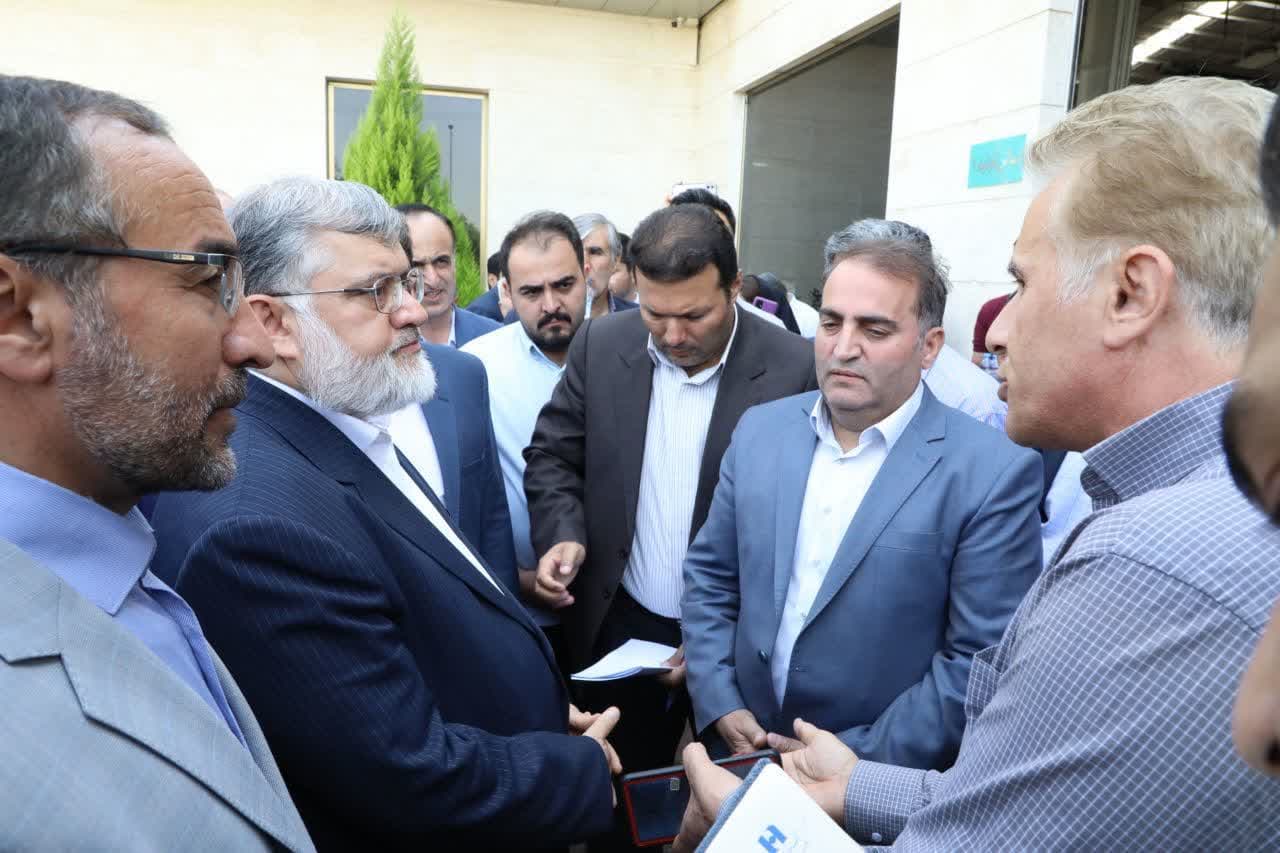 بازدید استاندار آذربایجان غربی از واحدهای تولیدی و صنعتی شهرستان میاندوآب + تصاویر