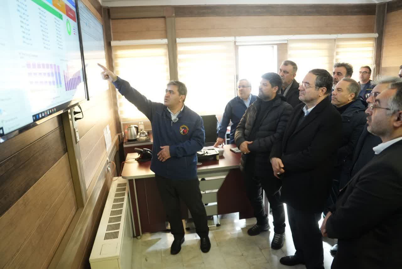 آلبوم تصویری / بازدید استاندار آذربایجانغربی از مرکز دیسپاچینگ برق استان