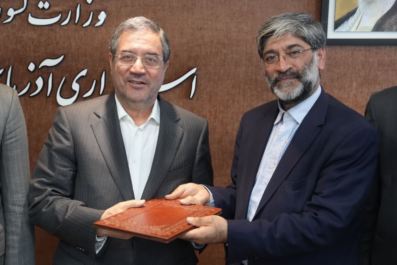 دیدار رئیس کل دادگستری استان با استاندار آذربایجانغربی + تصاویر