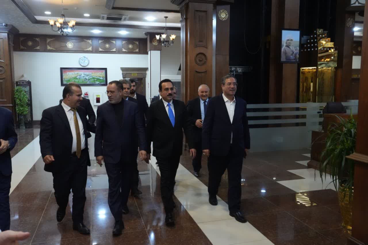 آلبوم تصویری / برگزاری نشست خبری استانداران آذربایجانغربی و اربیل اقلیم کردستان عراق