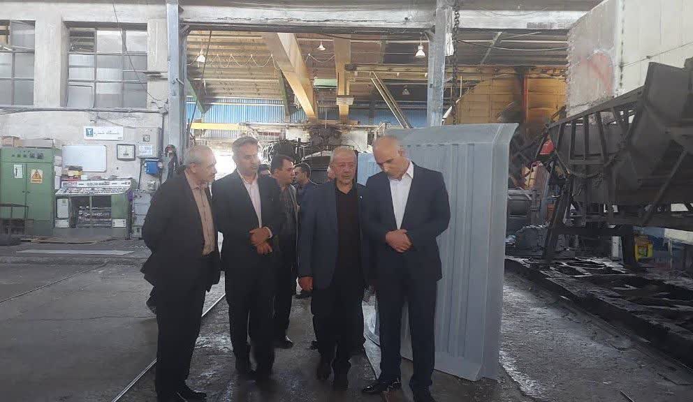 بازدید معاون استاندار آذربایجان‌غربی از واحد دانش‌بنیان و تولیدکننده محصولات پلی‌اتیلن یکپارچه در ارومیه