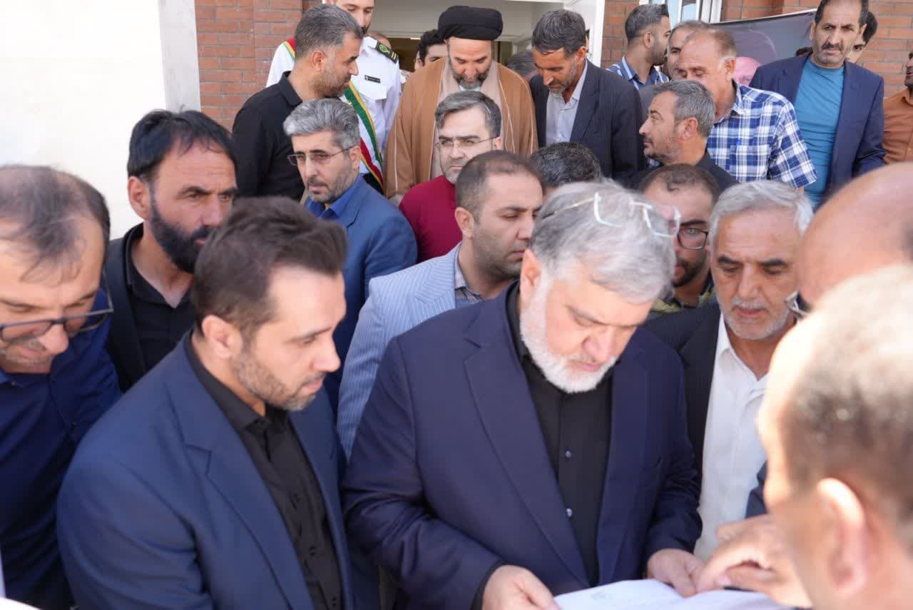 افتتاح مرکز خدمات جامع سلامت روستای قره حسنلو با حضور استاندار آذربایجانغربی + تصاویر
