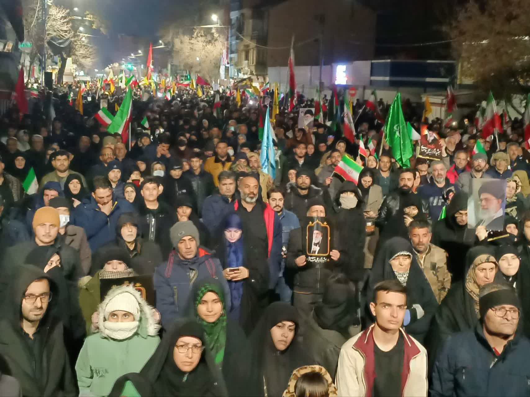 برگزاری آیین شهادت حضرت امام خامنه‌ای (قدس سره) در ارومیه + تصاویر