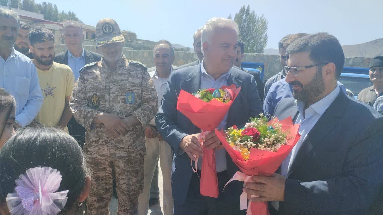 افتتاح همزمان 9 پروژه عمرانی در بخش قطور شهرستان خوی + تصاویر