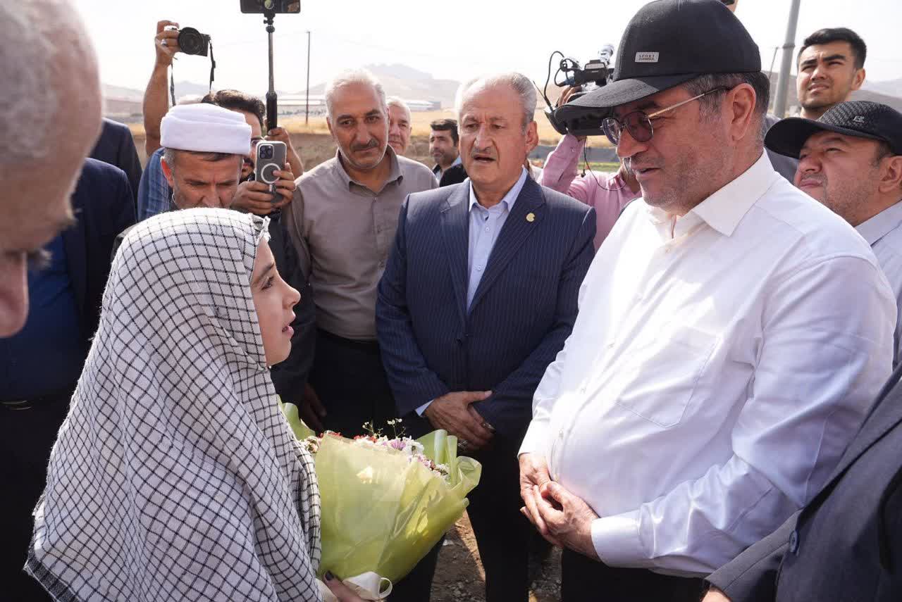 سفر استاندار آذربایجانغربی به شهرستان مهاباد + تصاویر