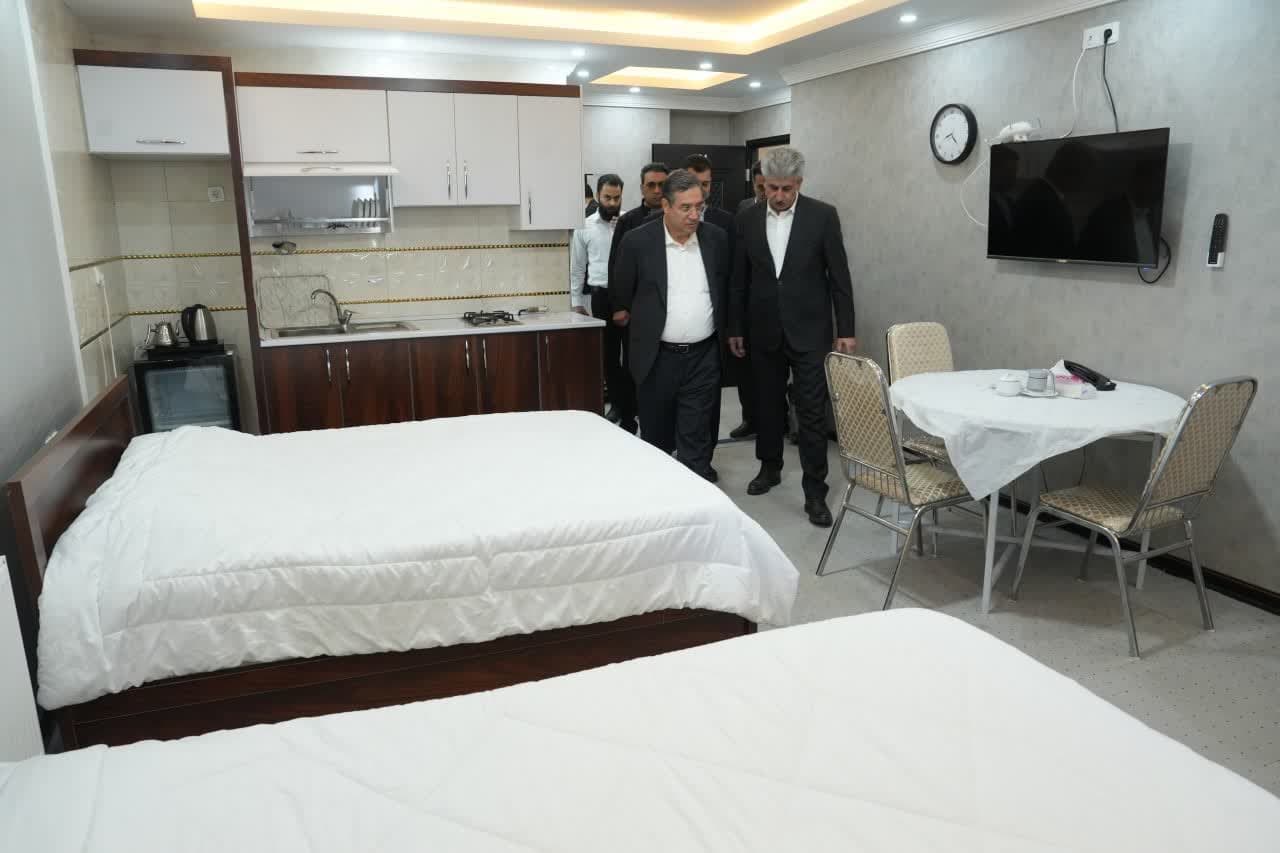 بهره برداری از هتل صدف مهاباد با حضور استاندار آذربایجانغربی + تصاویر