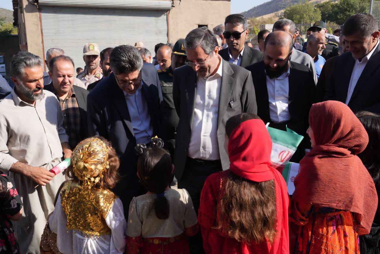 آغاز سفر استاندار آذربایجانغربی به شهرستان میرآباد + تصاویر