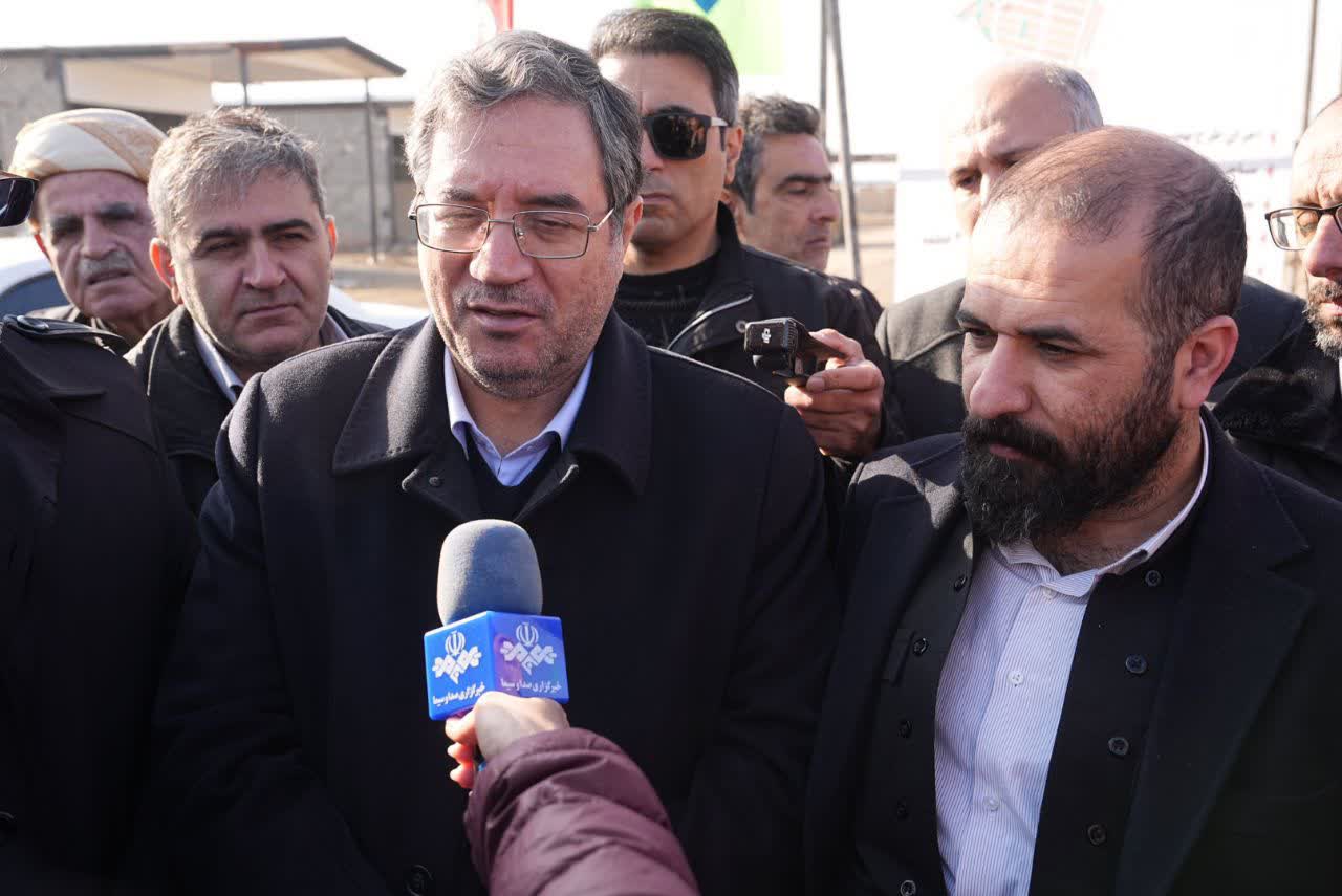 بازدید استاندار آذربایجان‌غربی از روند اجرای طرح نهضت ملی مسکن در شهرستان اشنویه + تصاویر