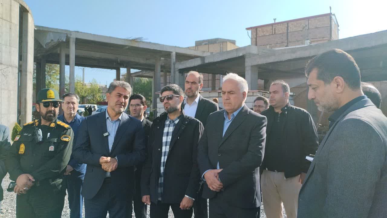 نظارت میدانی معاون استاندار آذربایجانغربی بر پروژههای عمرانی و مطالبات مردم خوی + تصاویر