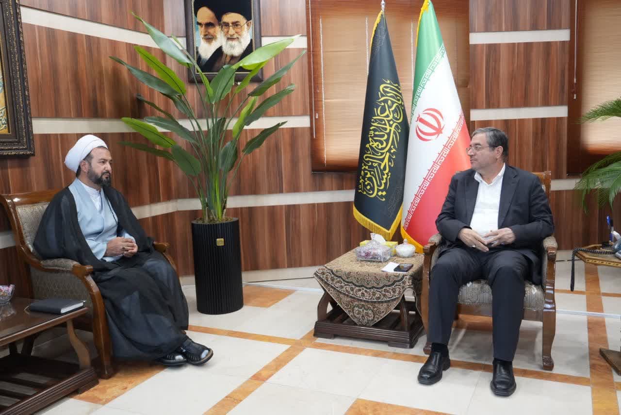 دیدار رئیس شورای هماهنگی تبلیغات اسلامی استان با استاندار آذربایجانغربی + تصاویر