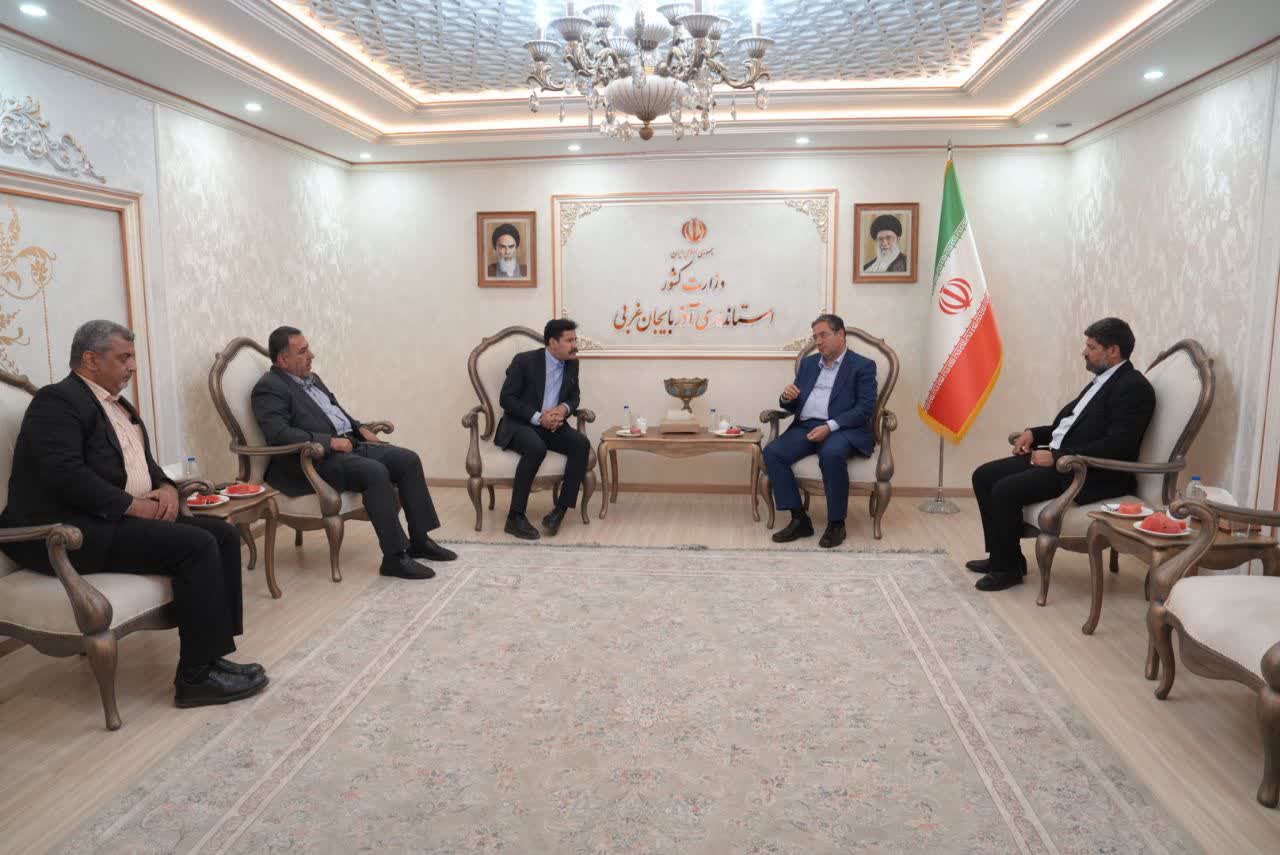 برگزاری نشست مشترک استاندار آذربایجانغربی با معاون رئیسجمهور + تصاویر