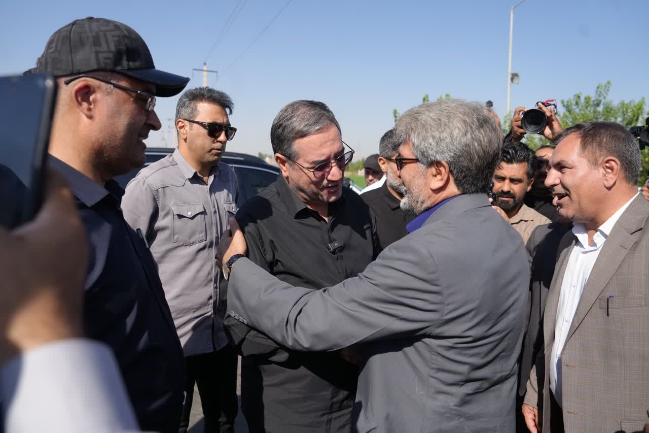 آغاز سفر استاندار آذربایجانغربی به شهرستان میاندوآب + تصاویر