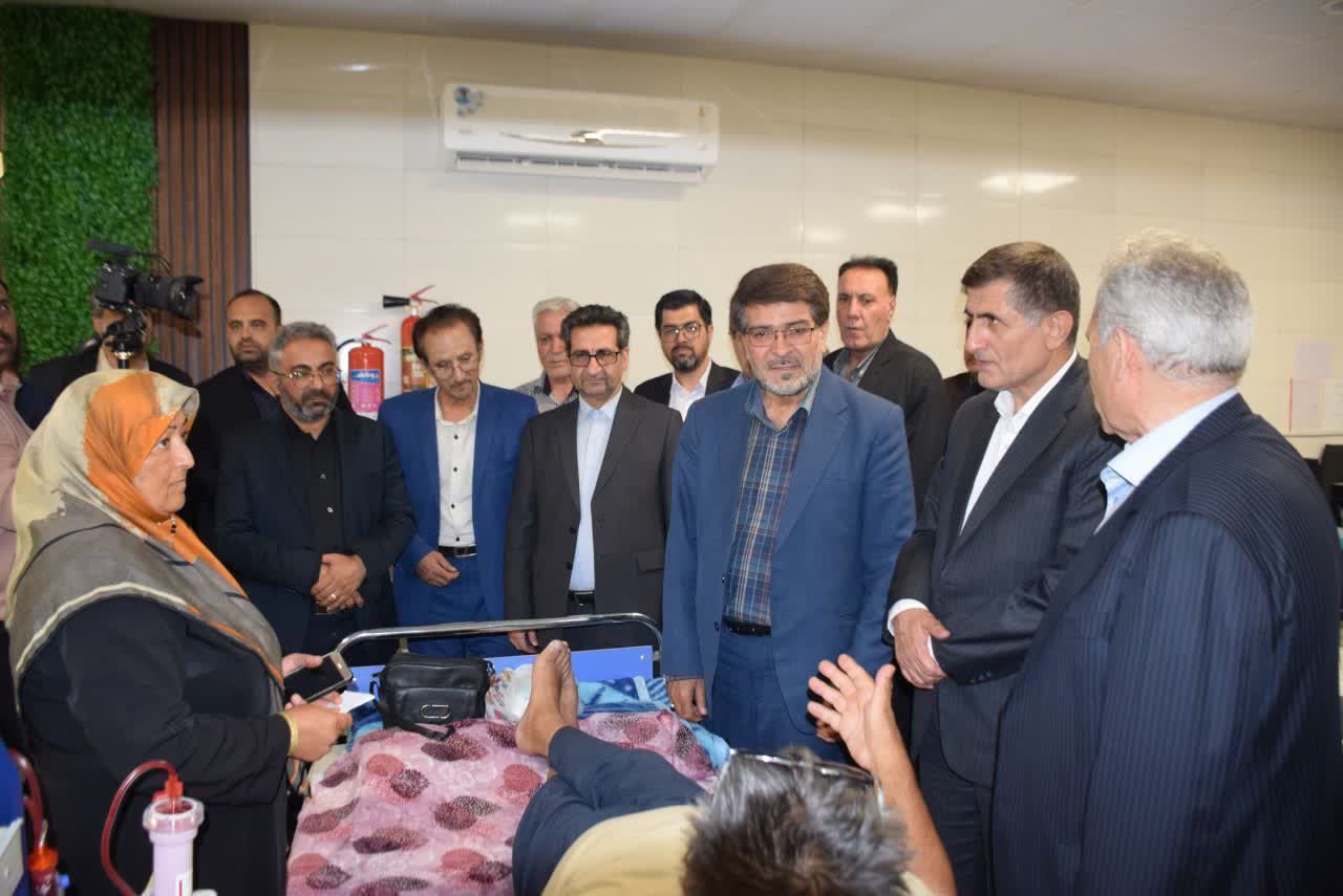 مرکز دیالیز غیردولتی میاندوآب افتتاح شد + تصاویر