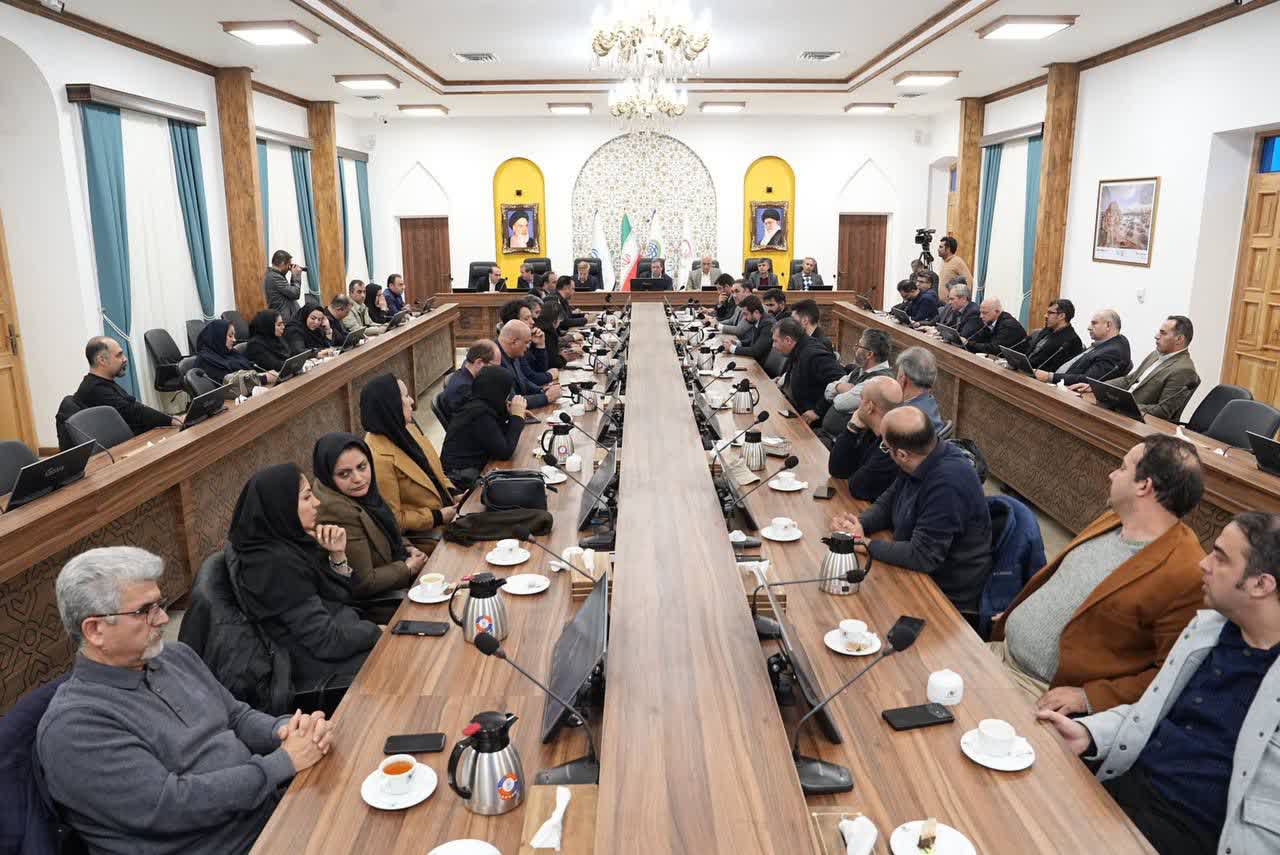 برگزاری جلسه مرکز خدمات سرمایهگذاری آذربایجانغربی + تصاویر