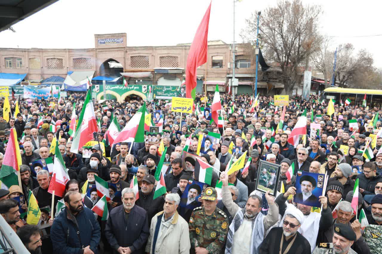 برگزاری راهپیمایی روز جهانی قدس در ارومیه + تصاویر