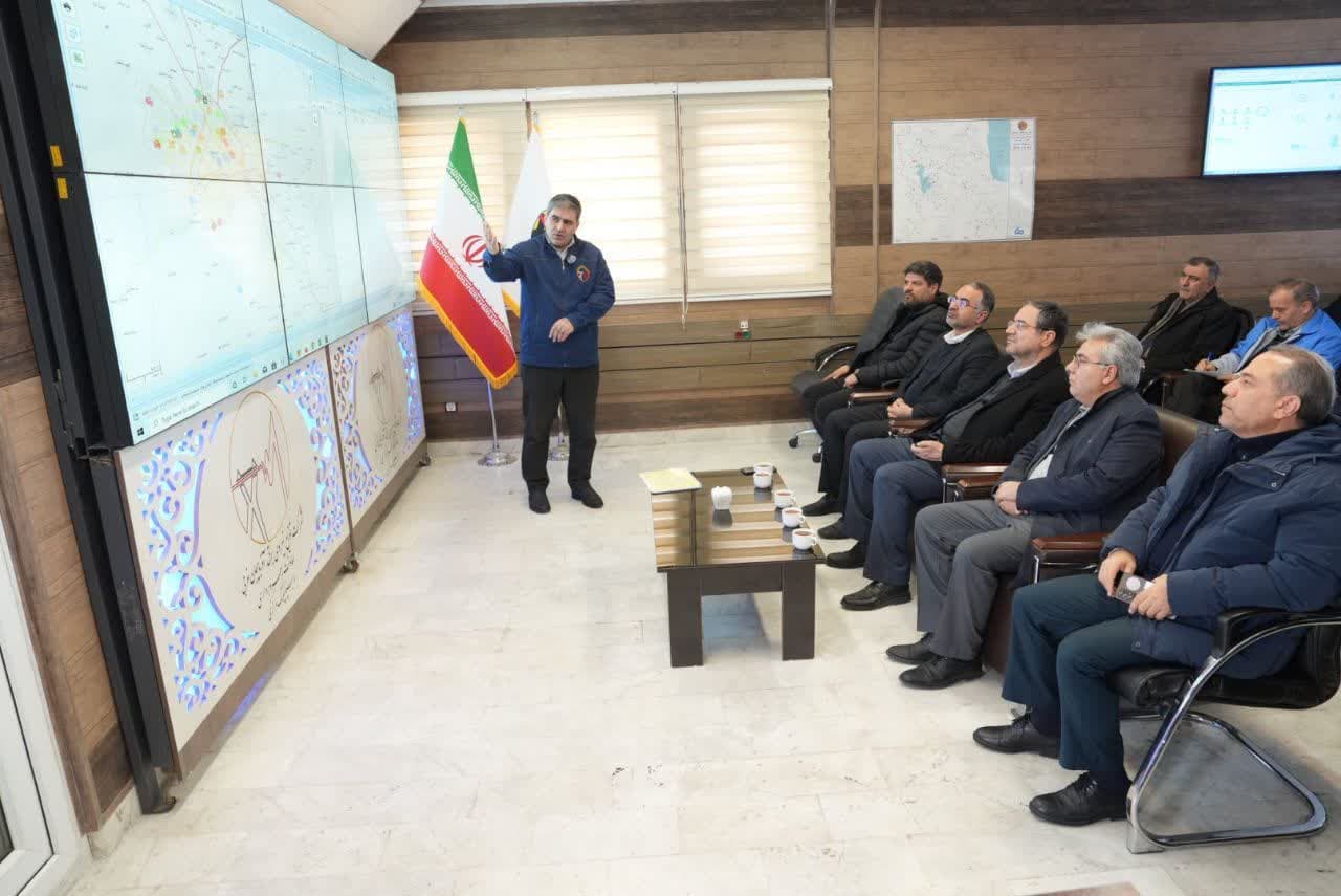 آلبوم تصویری / بازدید استاندار آذربایجانغربی از مرکز دیسپاچینگ برق استان
