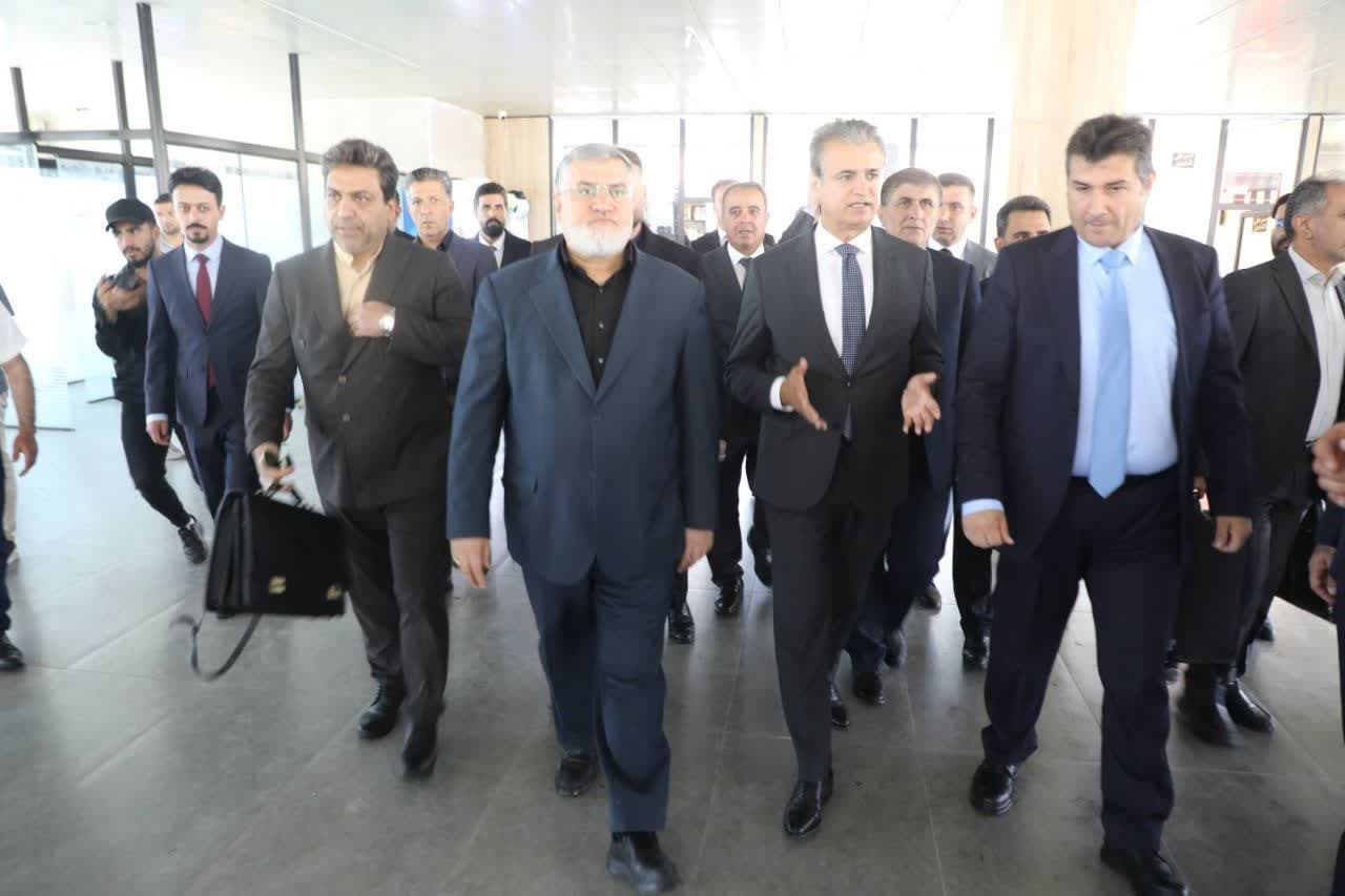 آلبوم تصویری / آغاز سفر استاندار آذربایجان غربی به اقلیم کردستان عراق