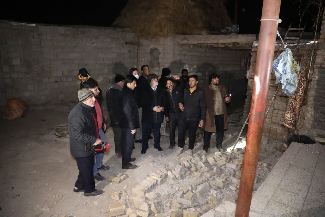 آلبوم تصویری / بازدید میدانی استاندار آذربایجانغربی از مناطق زلزله زده شهرستان خوی