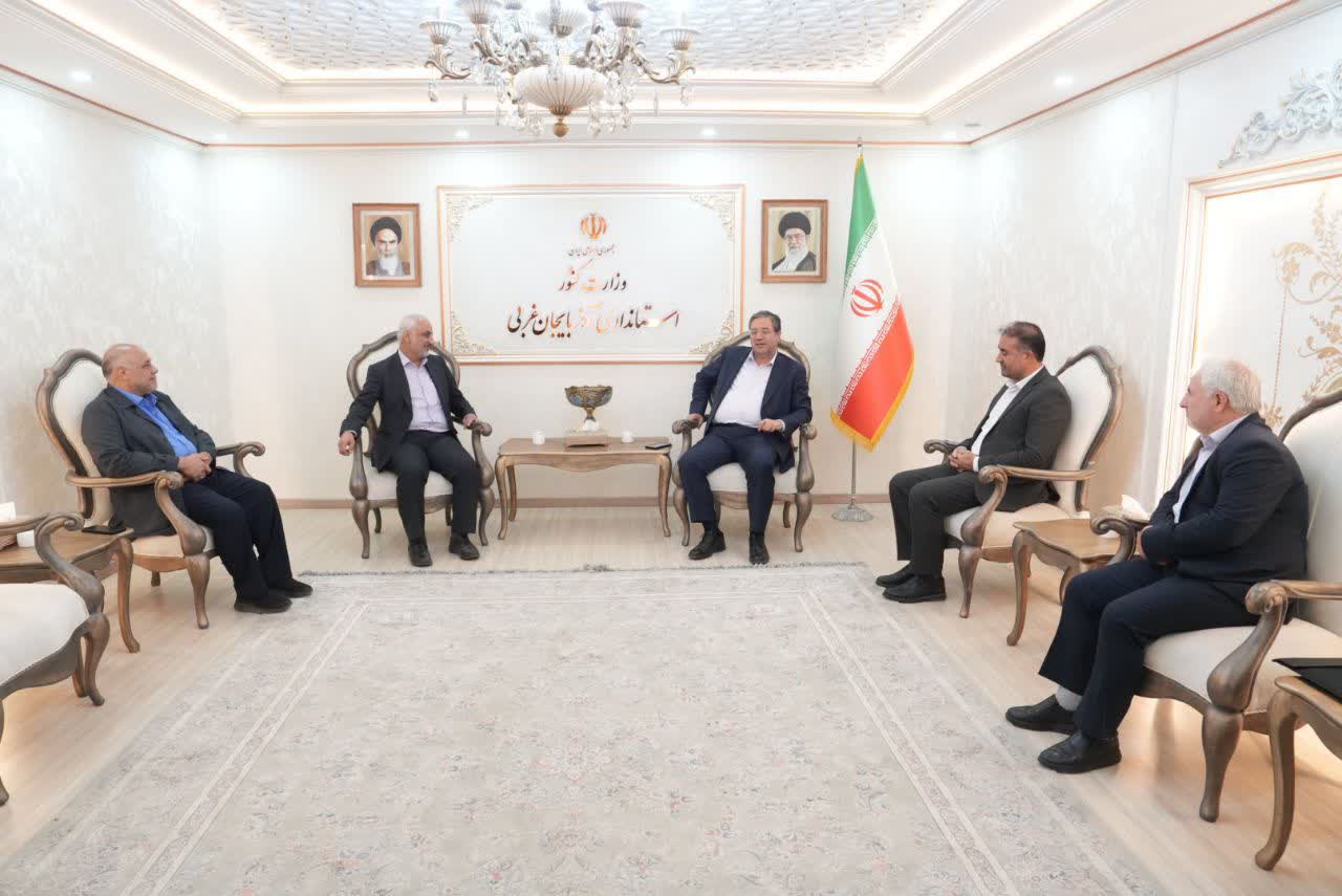 دیدار قائممقام وزیر جهاد کشاورزی در امور مجلس با استاندار آذربایجانغربی + تصاویر