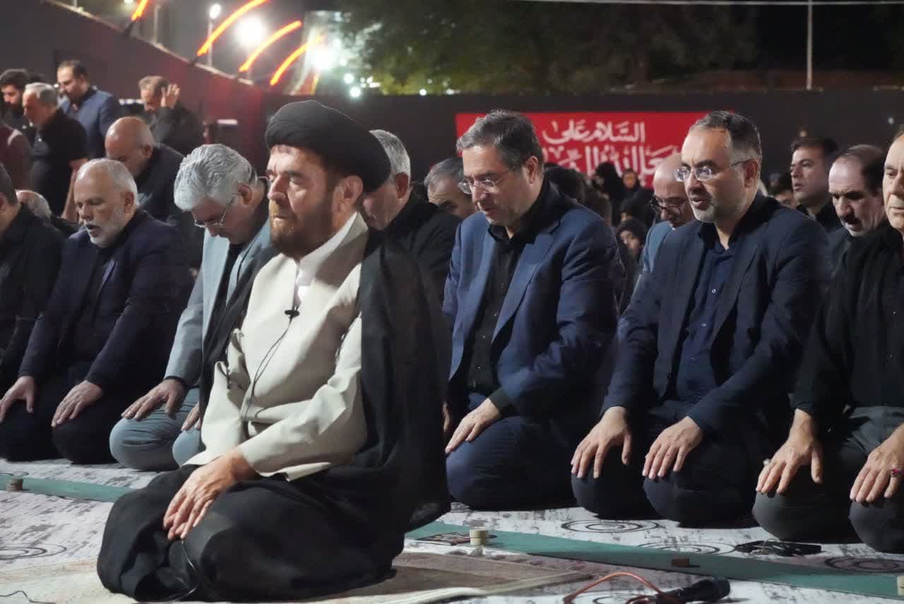 برگزاری آیین عزاداری شبهای محرم و شهادت اباعبدالله الحسین (ع) در مسجد امام علی (ع) ارومیه + تصاویر