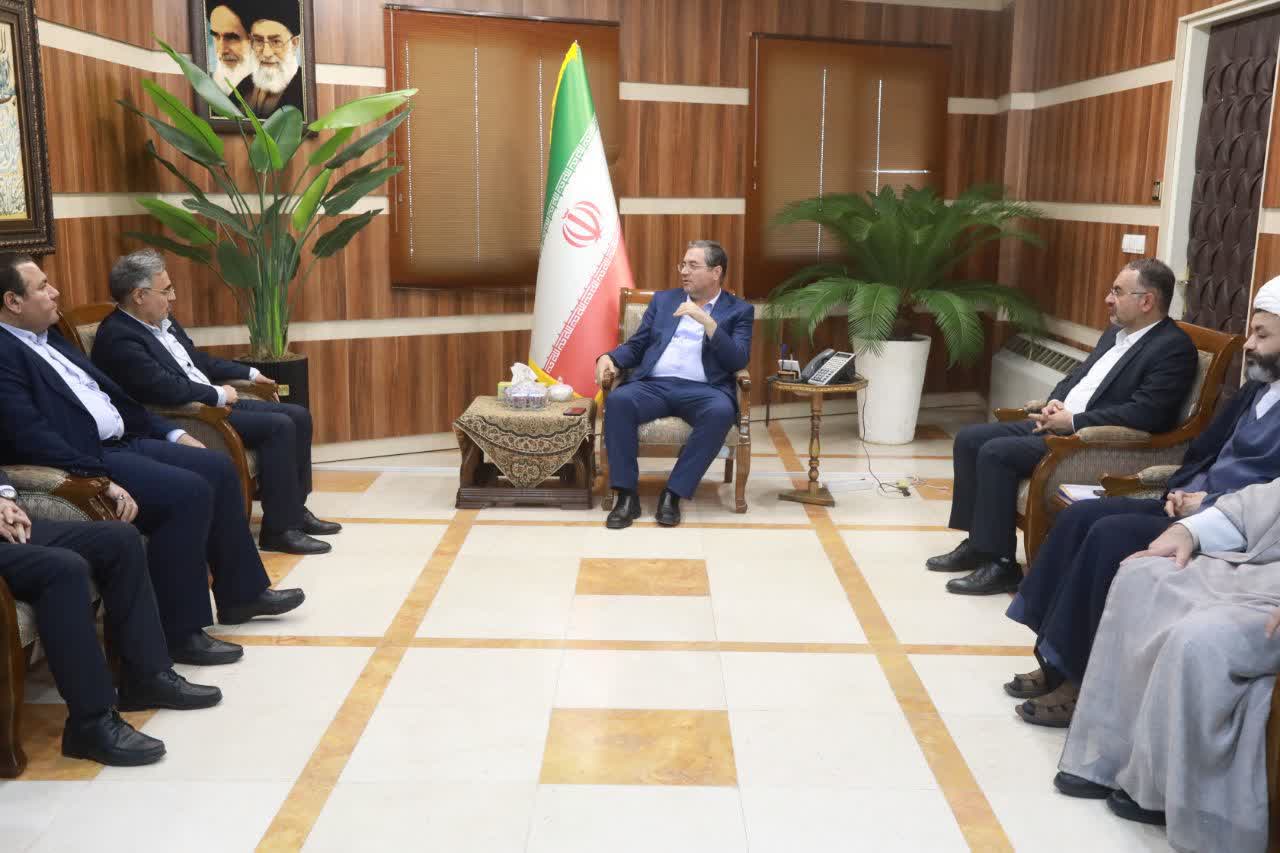 دیدار رئیس دانشگاه پیامنور کشور با استاندار آذربایجانغربی + تصاویر