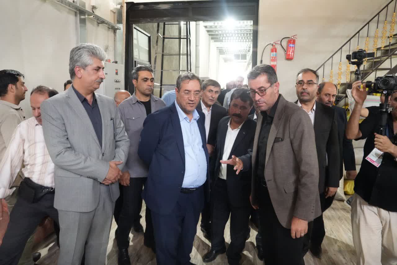 افتتاح واحد تولیدی خشکبار و آجیل سیروان در مهاباد + تصاویر