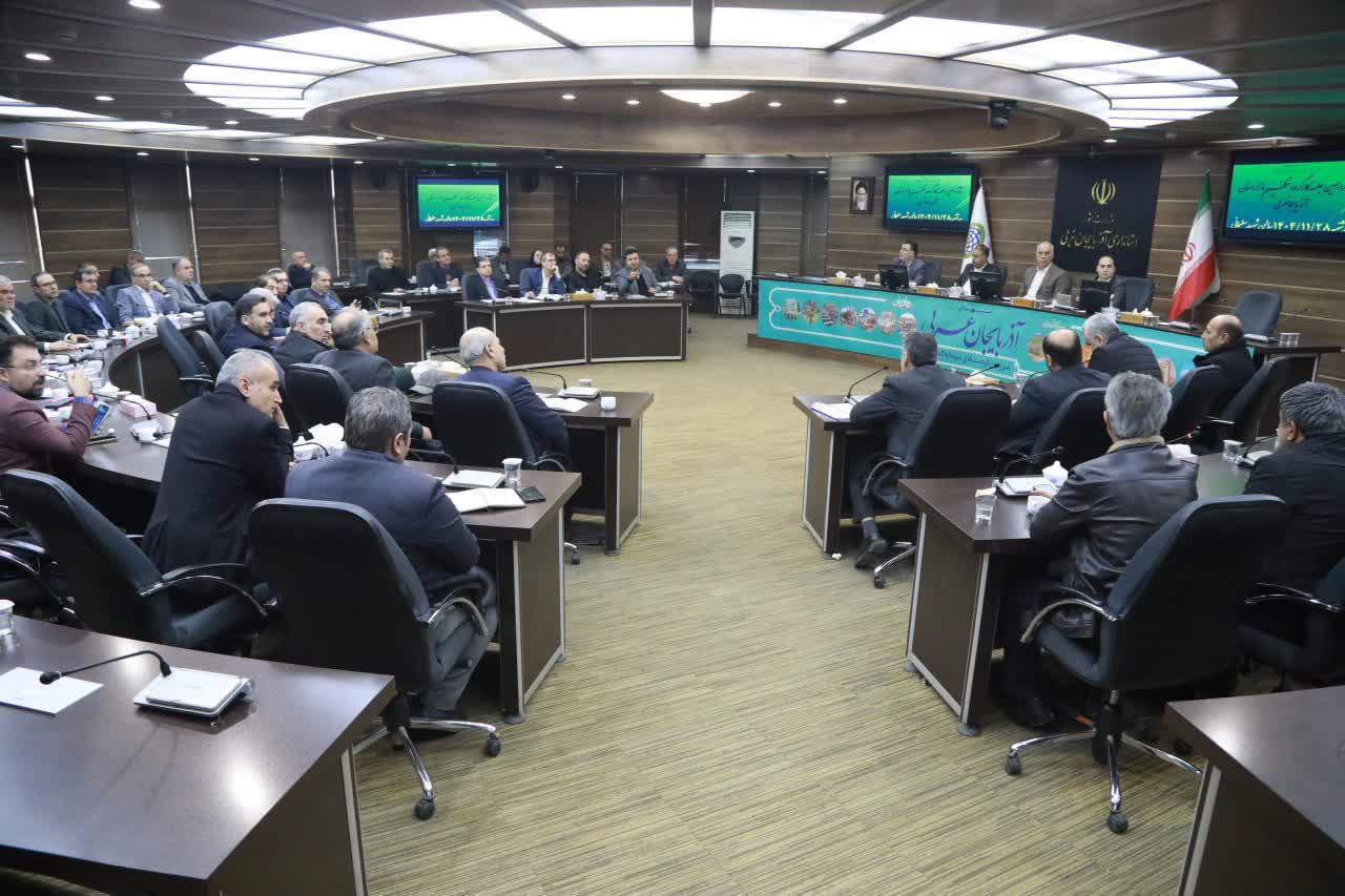 برگزاری جلسه کارگروه تنظیم بازار آذربایجان‌غربی + تصاویر