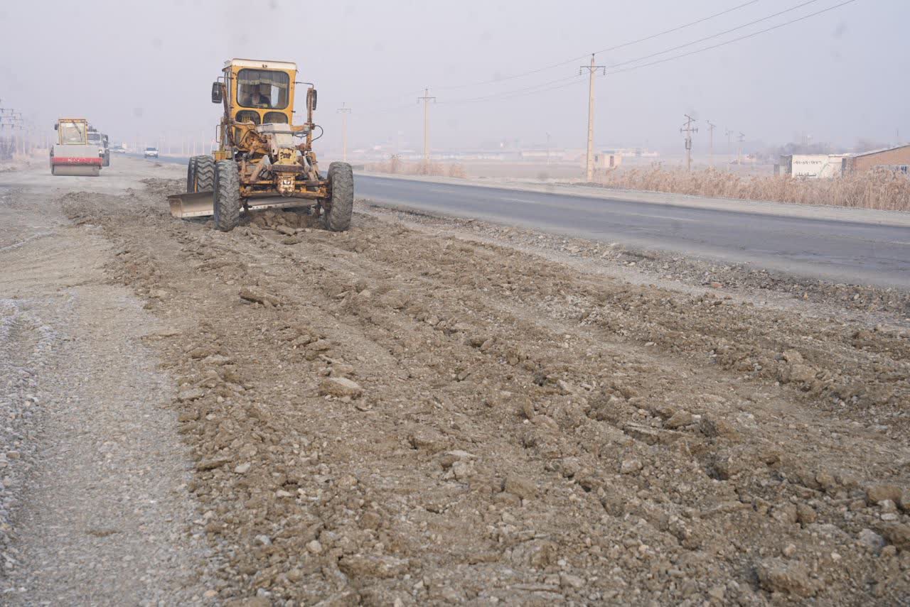 بازدید استاندار آذربایجان‌غربی از پروژه راهسازی محور ارومیه - اشنویه + تصاویر