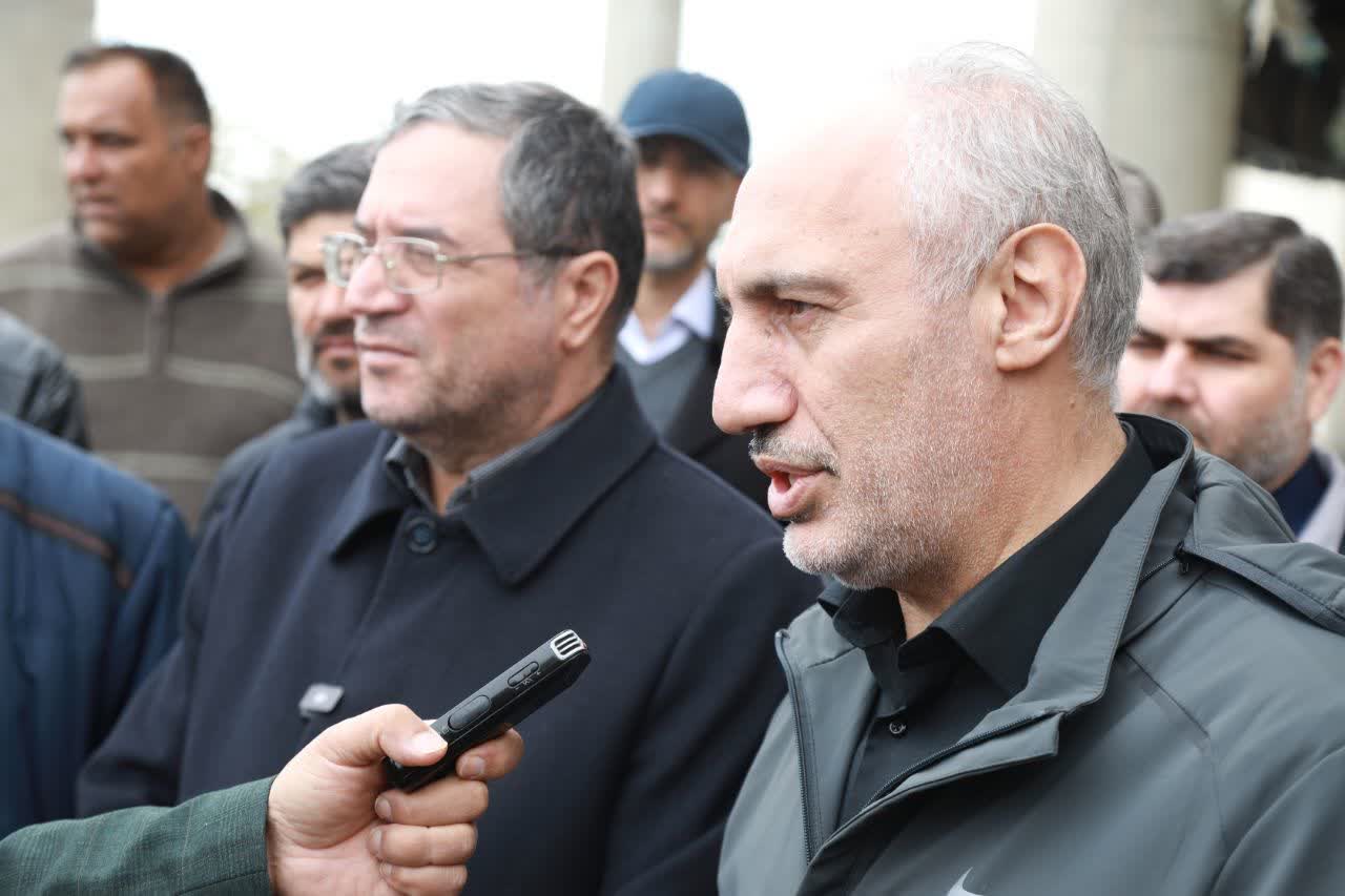 بازدید معاون رئیس‌جمهور و استاندار آذربایجان‌غربی از روند تکمیل پروژه بیمارستان 450 تخت‌خوابی ارومیه + تصاویر