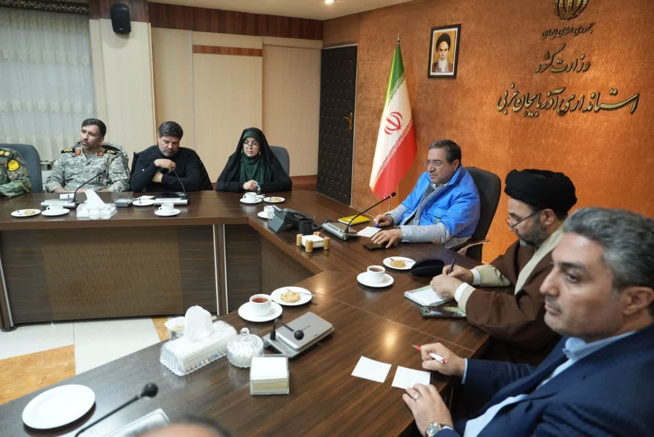 برگزاری جلسه شورای هماهنگی مدیریت بحران آذربایجانغربی + تصاویر