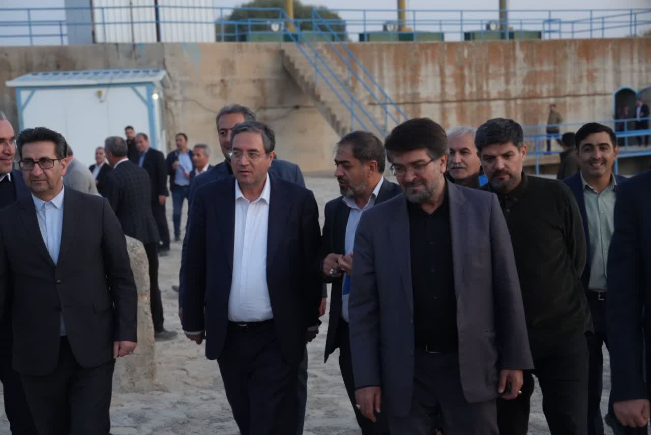 بازدید استاندار آذربایجانغربی از سد نوروزلو در میاندوآب + تصاویر