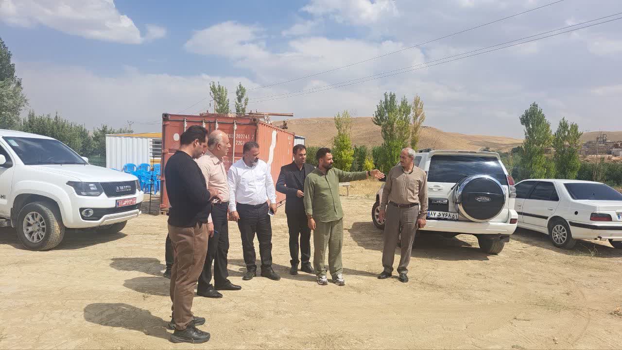 بازدید از طرحهای معدنی شهرستان تکاب با سرمایهگذاری 700 میلیارد تومانی