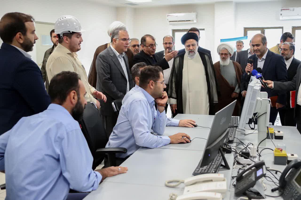 آلبوم تصویری / افتتاح واحد دوم بخش بخار نیروگاه سیکل ترکیبی ارومیه
