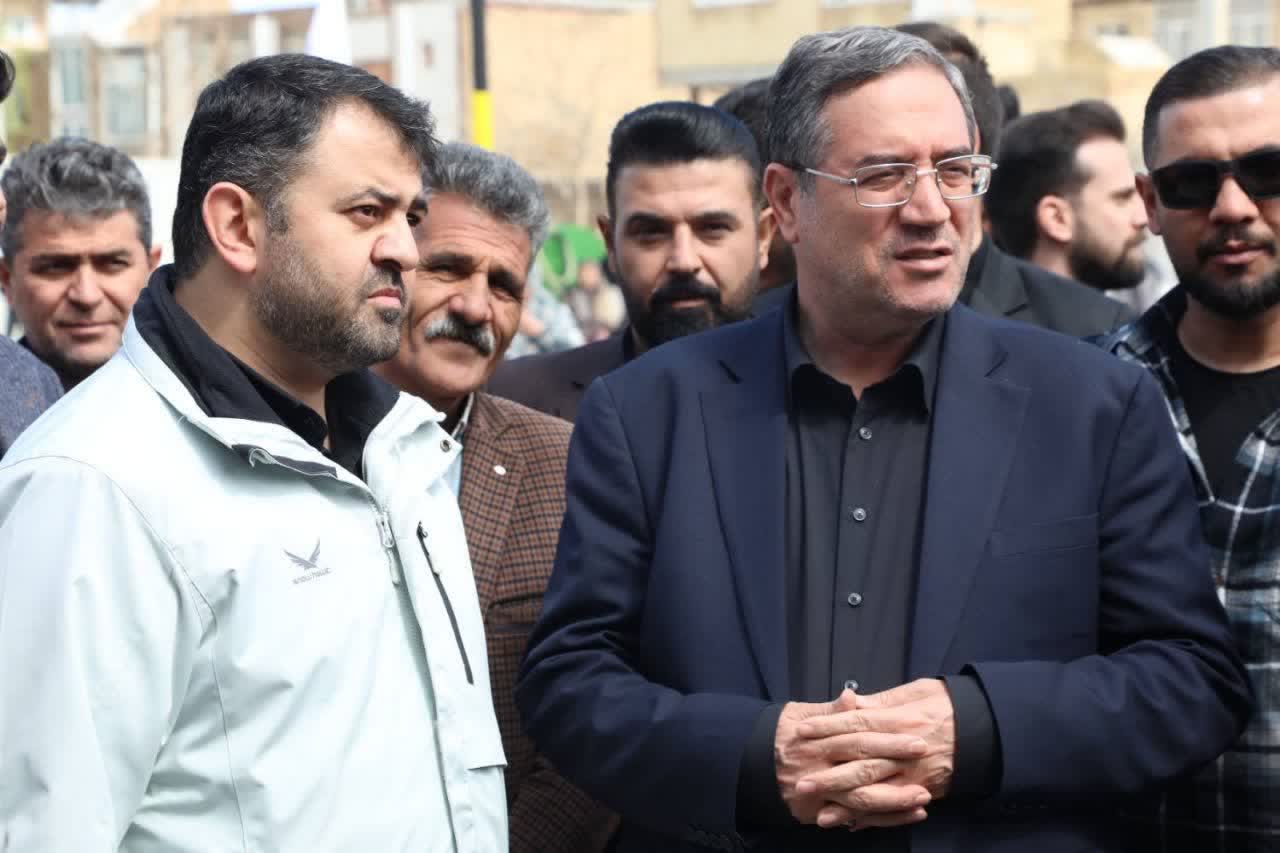 آلبوم تصویری / برگزاری آیین افتتاح پروژه بوستان محله‌ای شهیده رها حیدری در ارومیه