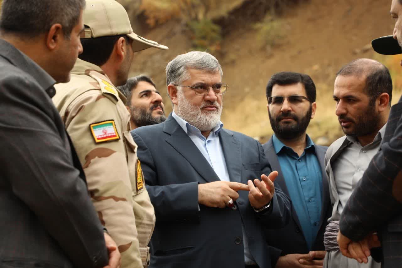 آلبوم تصویری / بازدید استاندار آذربایجانغربی از زیرساختهای بازارچه مرزی قاسم رش