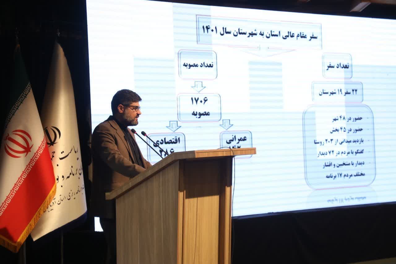 آلبوم تصویری / برگزاری جلسه شورای اداری آذربایجانغربی با حضور معاون رئیس جمهور