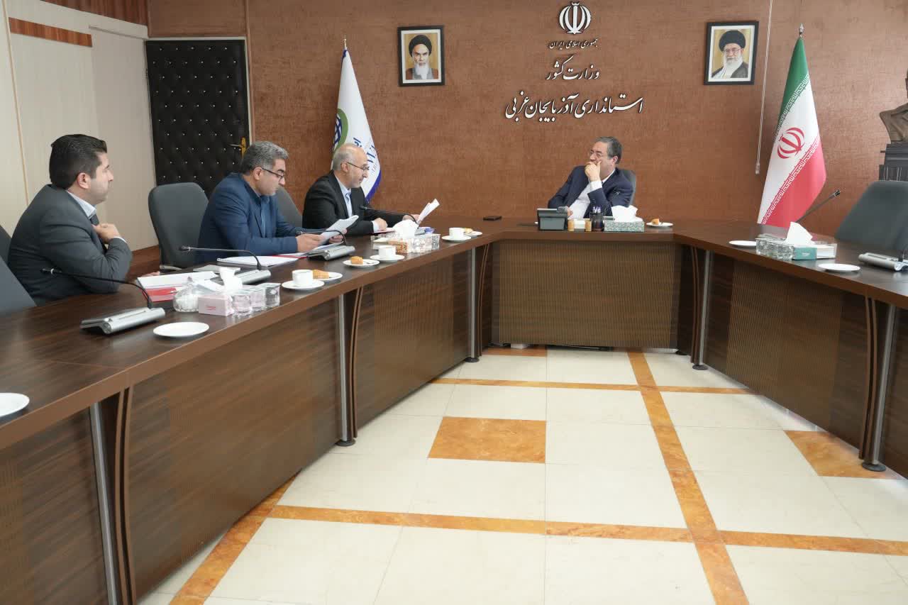 دیدار رئیس سازمان بازرسی استان با استاندار آذربایجانغربی + تصاویر