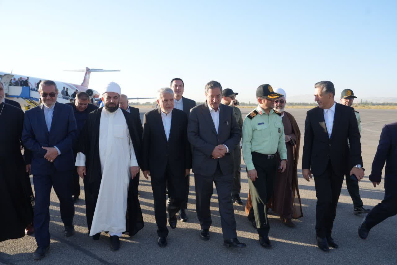 آغاز سفر وزیر میراث فرهنگی، گردشگری و صنایعدستی به آذربایجانغربی + تصاویر