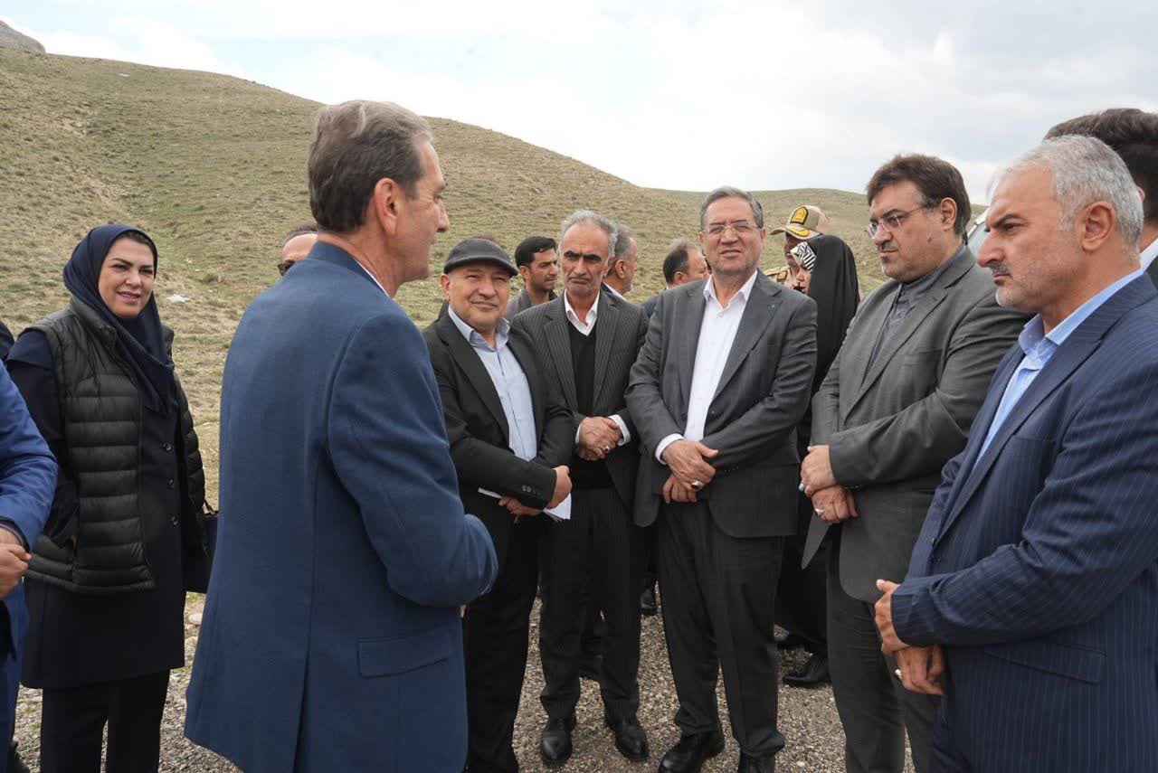 بازدید استاندار آذربایجان‌غربی از محور استراتژیک ماکو - قلیش‌لانمش