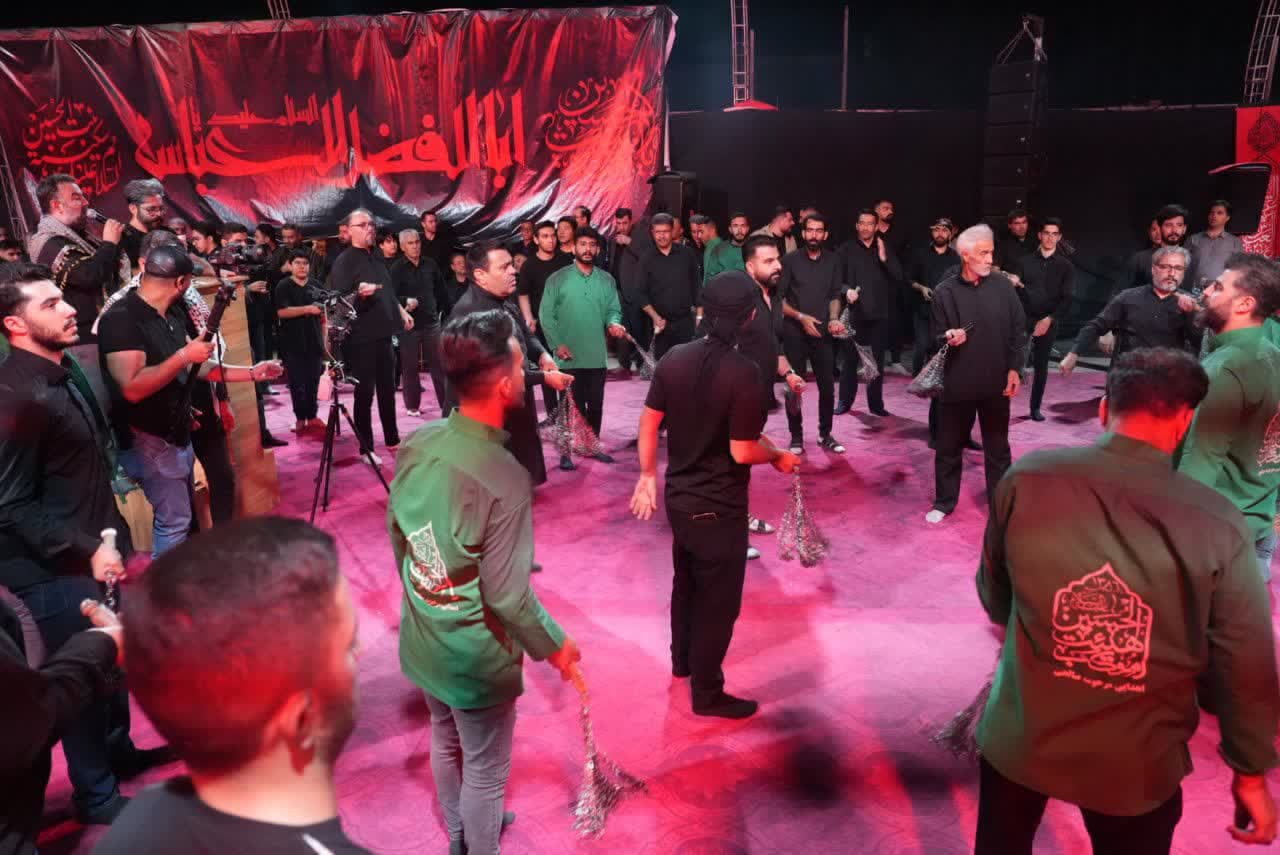 برگزاری آیین معنوی عزاداری شب عاشورای حسینی توسط موکب هیئت الحسین (ع) ارومیه + تصاویر