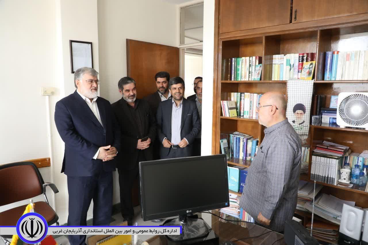 آلبوم تصویری / بازدید استاندار آذربایجانغربی از سازمان مدیریت و برنامه ریزی استان
