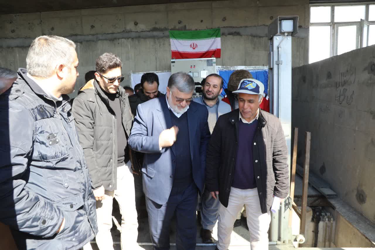 آلبوم تصویری / بازدید دبیر کارگروه ملی نجات دریاچه ارومیه از پایان عملیات اجرایی تونل انتقال آب از سد کانی سیب