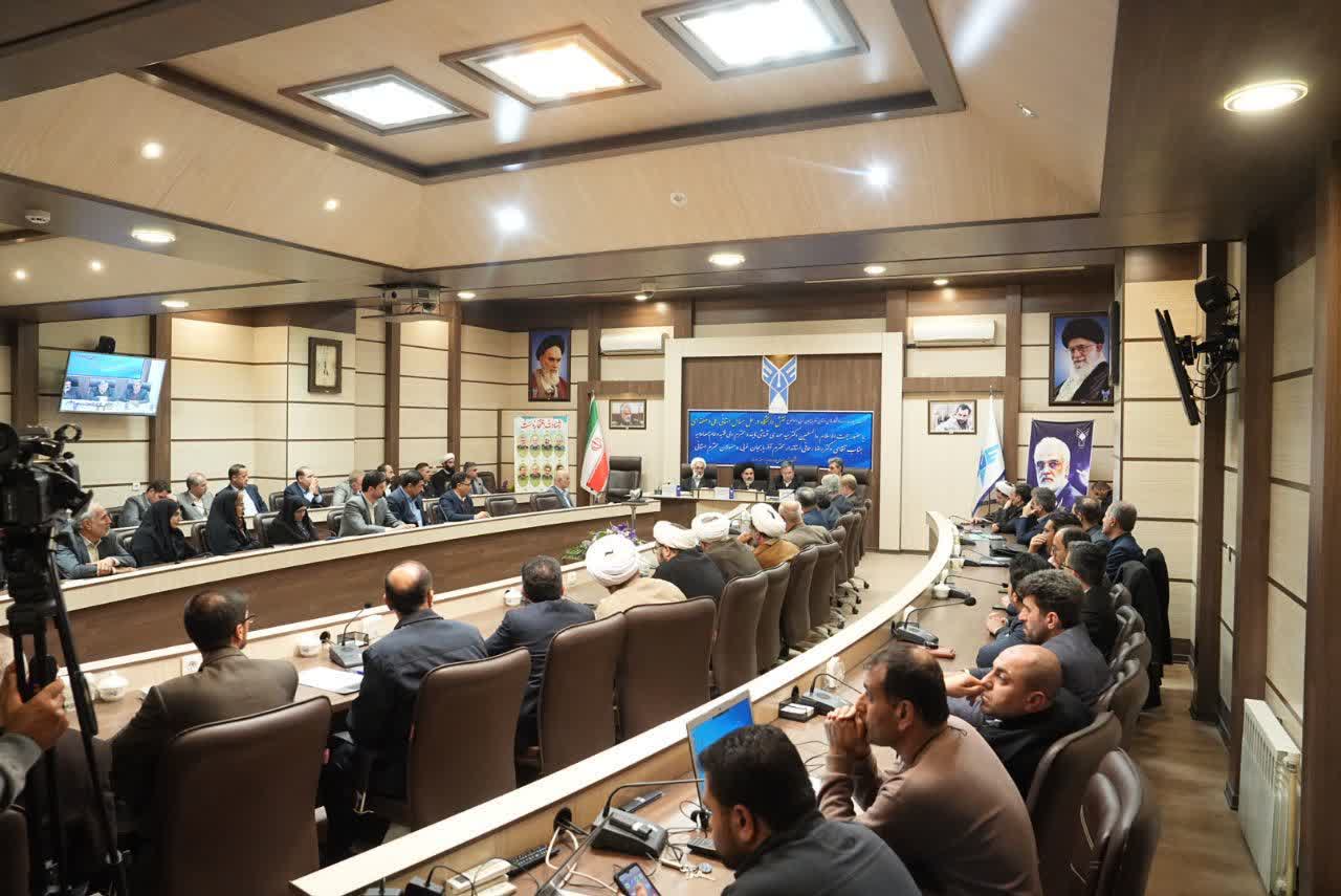 برگزاری نشست هیات رئیسه دانشگاه‌های آذربایجان‌غربی + تصاویر