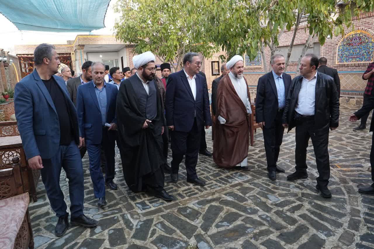 بازدید استاندار آذربایجان‌غربی از روستای تاریخی حسنلو + تصاویر