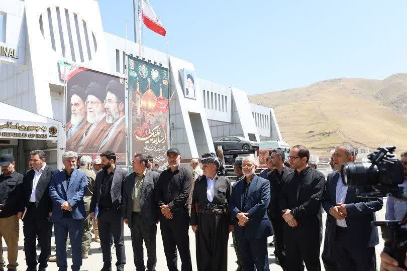 تأکید رئیس ستاد مرکزی اربعین بر آمادگی کامل مرز تمرچین برای خدمترسانی به زائران + تصاویر