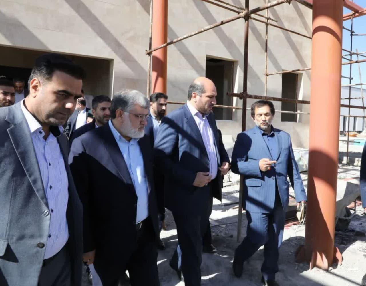 آلبوم تصویری / بازدید معاون اجرایی رئیس جمهور از روند احداث بیمارستان اشنویه