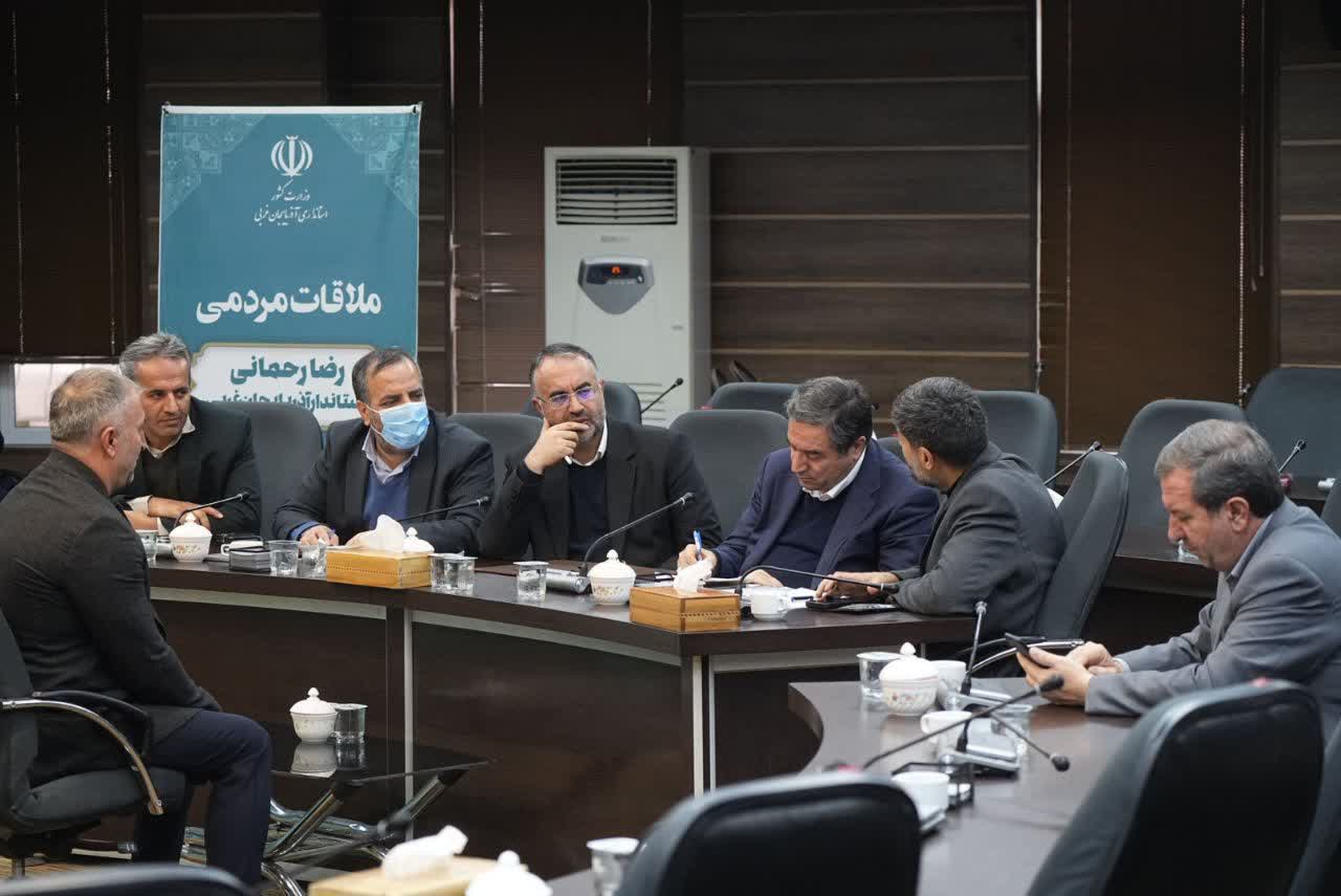 برگزاری ملاقات مردمی استاندار آذربایجان‌غربی + تصاویر